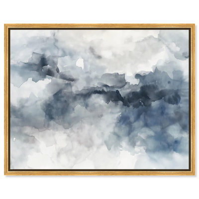 «Calming Tides», aquarelle abstraite par Art Remedy