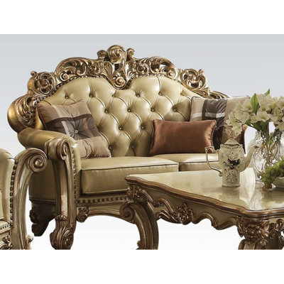 Phyllis 70'' Faux Leather Loveseat