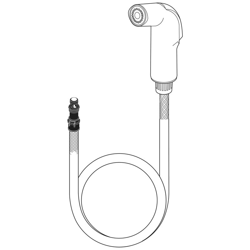 Side Sprayer, Chrome