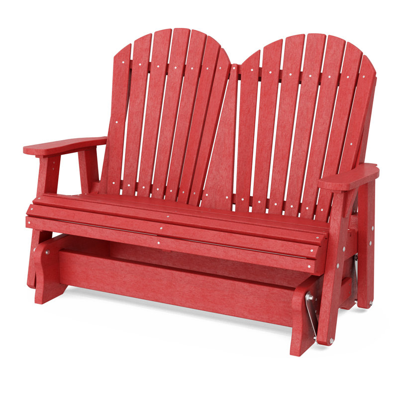 Fauteuil oscillant double Heritage, Rouge cardinal