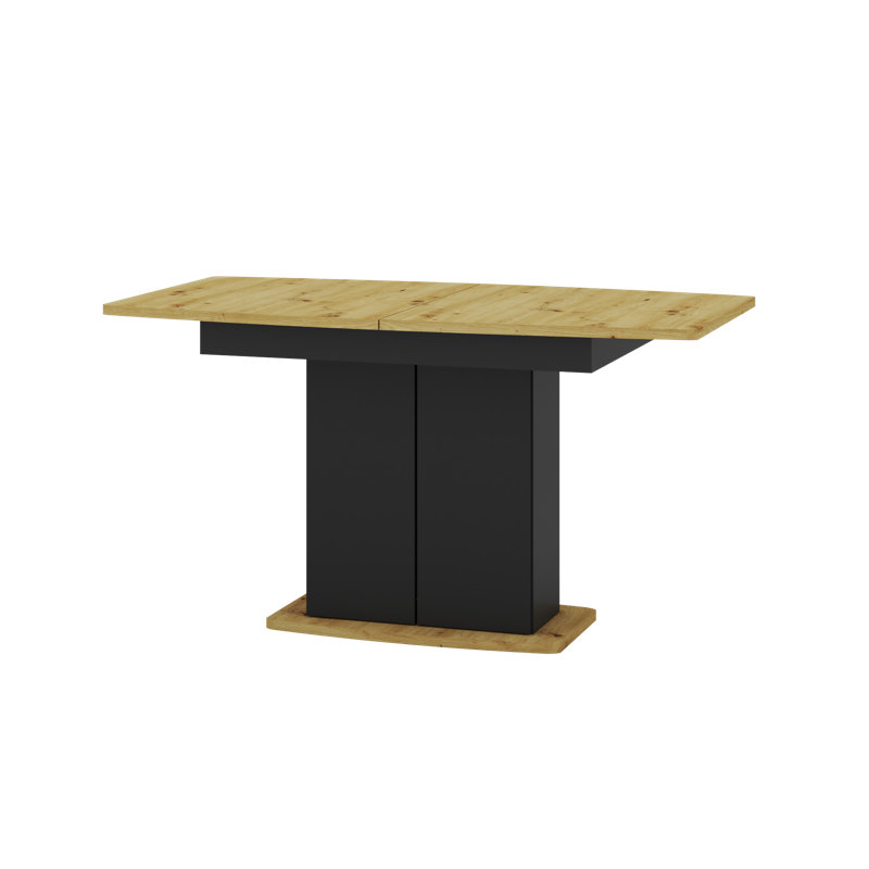 Rosalyne Extendable Oak Dining Table
