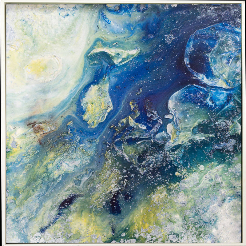 Bord du futur, 36" H x 36" W