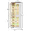 Armoire à chaussures 24 paires avec lumières DEL et tablettes réglables, armoire de rangement de 67,5 po de hauteur pour vestibule, placard, salon-173047610