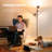 36W LED Modern Dimmable Tree Floor Lamp-118741463