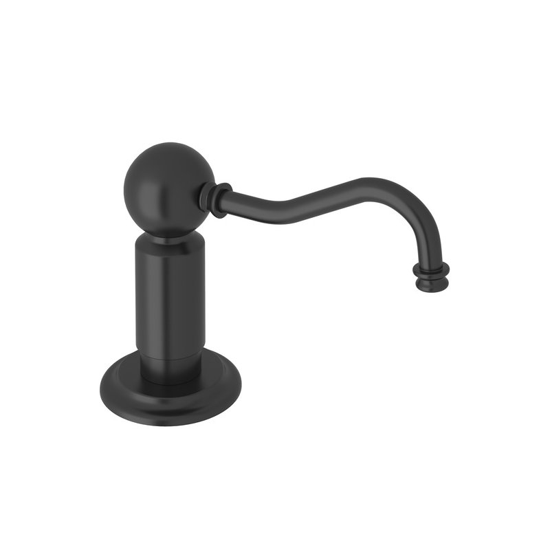 Rohl Soap Dispenser, Matte Black