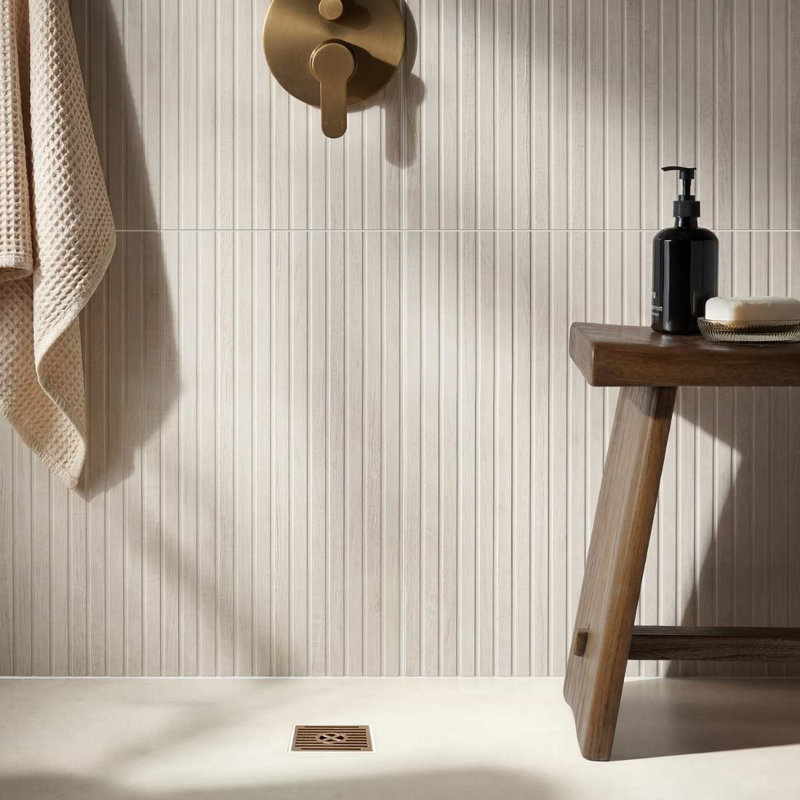 Kenridge Ribbon 24X48 Matte Porcelain Tile, White