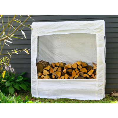 19'' W x 67'' D Metal Log Store