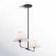 Pearson 2 Light Metal Dimmable Chandelier