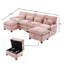 Canapés modulaires rembourrés et confortables-1873367515