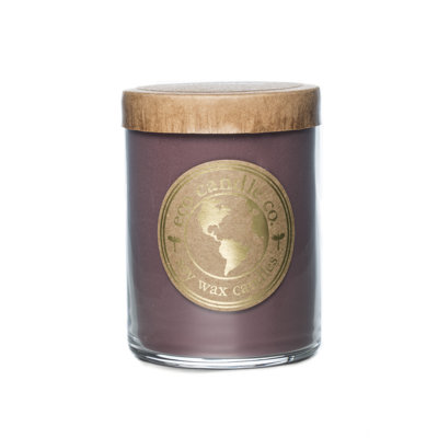 Goddess Scented Jar Candle with Glass Holder