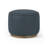Acker 22" Wide Round Standard Ottoman-1521884363