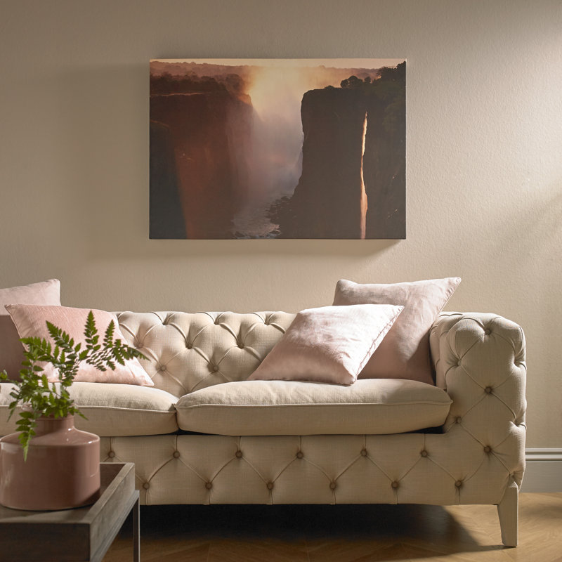 Art for the Home Twilight Peaks Printed Canvas