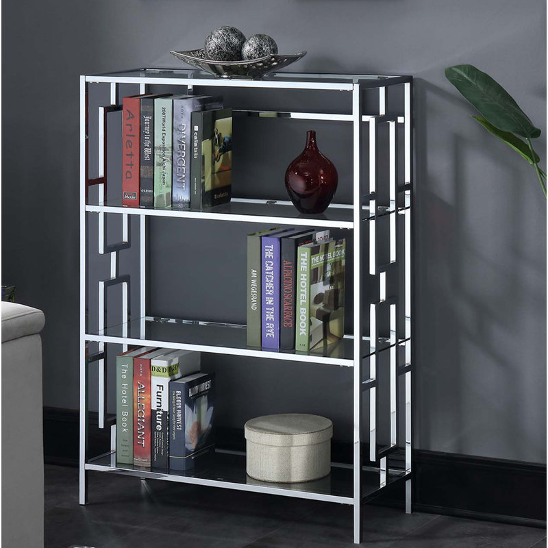 Sapienza Etagere Bookcase, (4 Shelves) 43" H x 32" W x 12" D