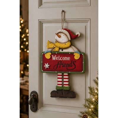 Snowman Sign Hanger