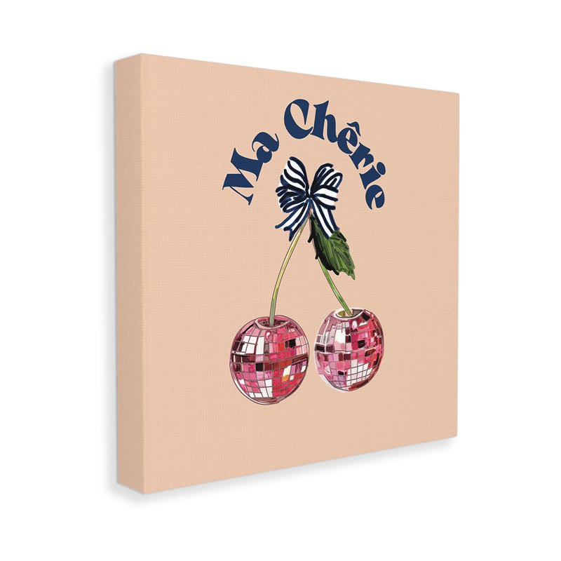 «Ma Cherie French Expression» par Amelia Noyes, H 30 po x l 30 po