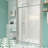50 - 54" W X 71" H Shower Enclosure With 1/4" Tempered Glass, Coating, Pivot Swing Function, Simple To Install, Magnetic Closing, Leakage- Door Surface, Install Option, Left Right Versatile, Leak-121166491