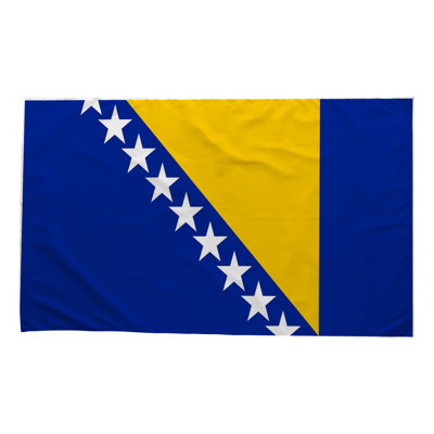 Drapeau de la Bosnie-Herzégovine - drapeau extérieur