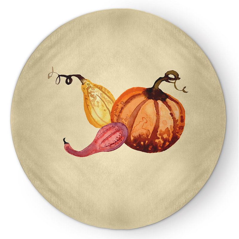 Naniouni Chenille Indoor Rug, Round 5'