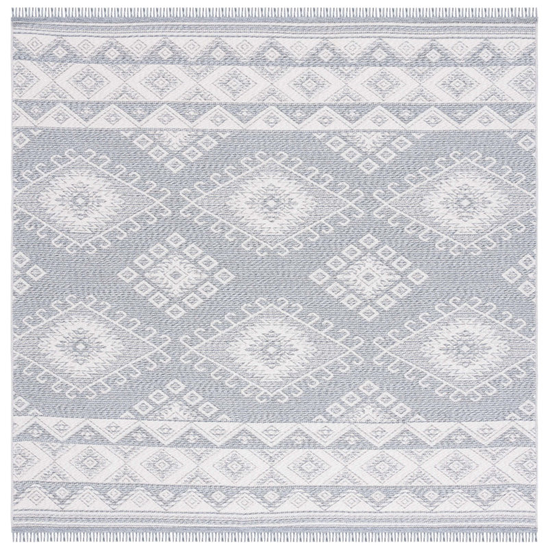 Coralyn Performance Southwestern Rug, Square 6'7"