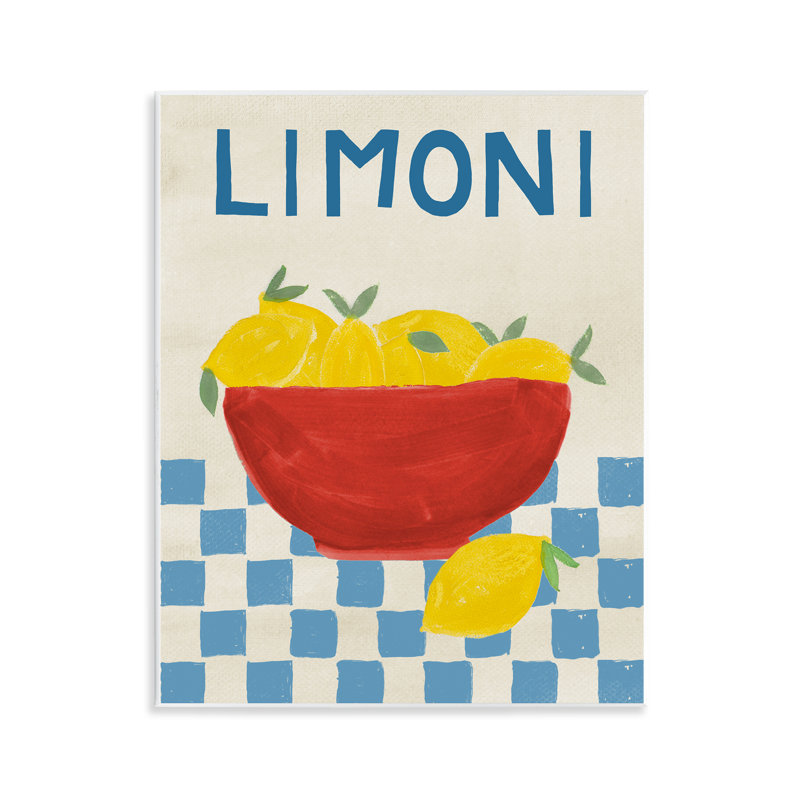 Plaque murale Limoni