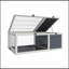 Cage de reptile 39,5 "avec tortue en bois