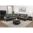 103.5" Wide Microfiber Sofa & Chaise-876704582-876704580