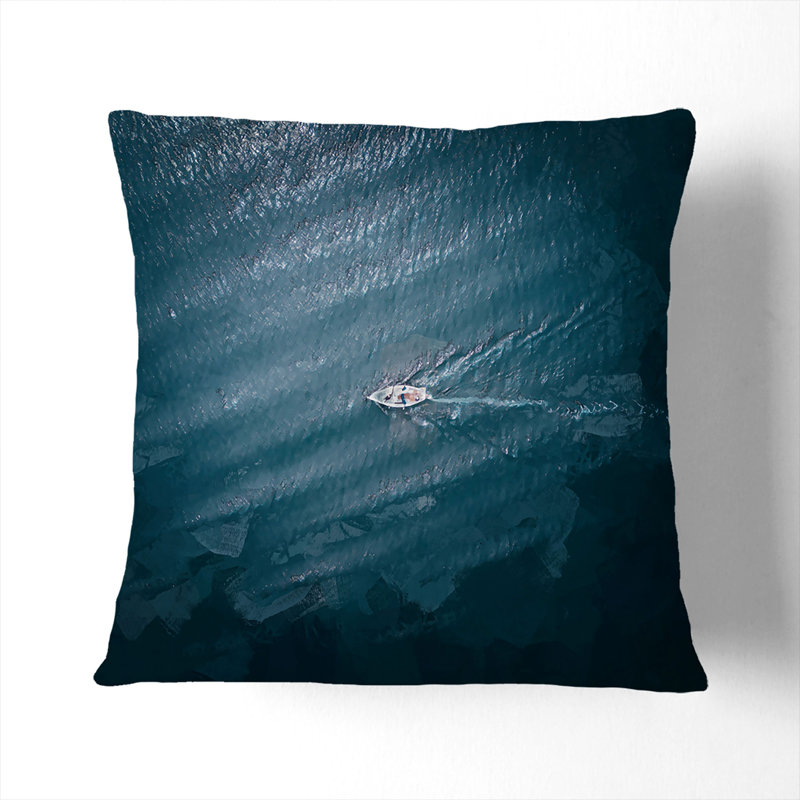 Square Cushion, White, 55cm H x 55cm W x 20cm D