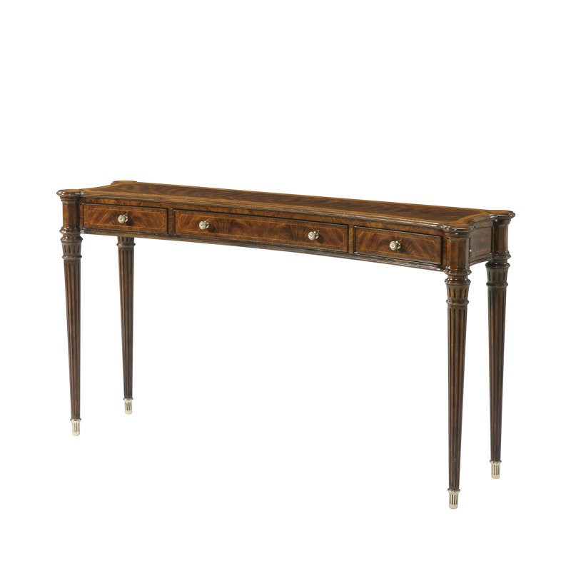 English Cabinet Maker 60'' W Console Table