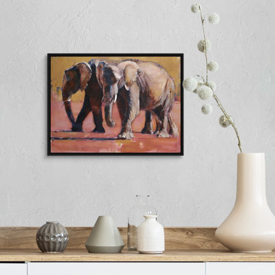 Chaleur, Ol Pejeta, 2018 par Mark Adlington - reproduction d'art sur toile