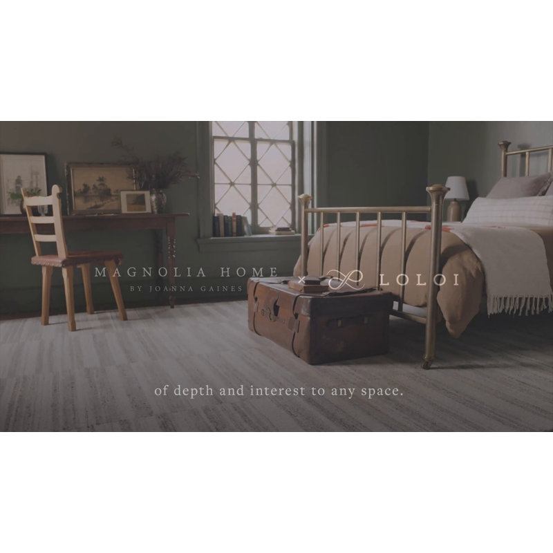 Natural Oatmeal Hand-Tufted Wool Rectangular Rug 2'3" x 3'9"