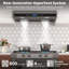 Hotte sous un meuble à conduit 36 pouces, 800 pi³ / min, 4 vitesses, télécommande en acier inoxydable et panneau tactile avec lumières DEL-122239936-122239932