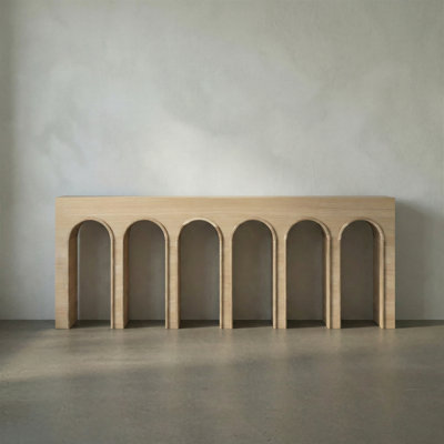 Enzo 83'' Solid Wood Console Table