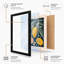 Study In Gold Botanical - Print-666410144-666410079