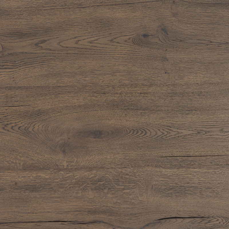 Marcia Solid Wood Coffee Table, 14" H x 54.25" L x 50" W, Grey Reclaimed French Oak