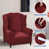 Wine Red Polyester