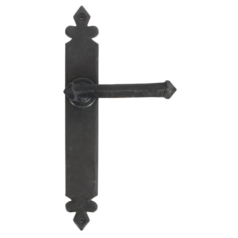 Tudor Lever Latch Set, Beeswax