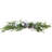 Mixed Foliage And Pinecone Christmas Pillar Candle Holder 29"