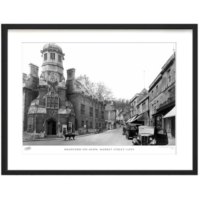 Bradford On Avon, Market Street C1955 - Single Picture Frame Print