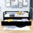 Ekaoluchuku Twin Size Wood Daybed with Trundle-1448614156