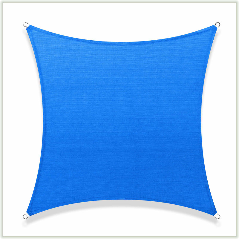 Toile d'ombrage rectangulaire Colourtree Customize 14 pi x 14 pi, Bleu, 14 pi x 14 pi