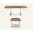 Naver Desk Walnut Veneer