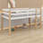 Sturdy Wooden Loft Bed with Ladder & Strong Slat Support-1663515510