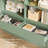70.9"H X 47.2"W Wood Double 4-Tier Bookcase With 4 Storage Drawers-157667096