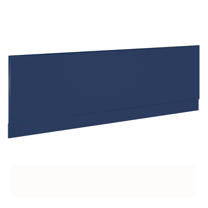 Bathroom MDF Wooden Bath Front Panel 1700mm, Matt Navy Blue