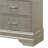 Dresser with Crocodile Embossed Drawer Fronts – Elegant and Functional Storage Solution(not include mirror)-1697993119