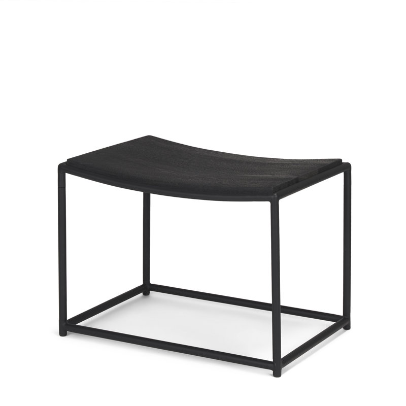 Tabouret d'appoint Galina, Noir