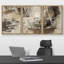 Reproduction d'art moderne sur toile, 3 pièces-94434158-94434157