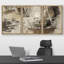Reproduction d'art moderne sur toile, 3 pièces-94434159-94434158