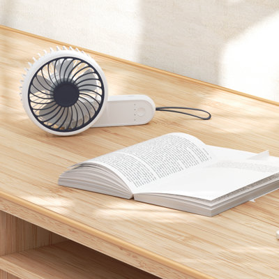 Handheld Mini Fan, Foldable USB Rechargeable Small Pocket Fan, Battery Operated Cooling Fan Cooler