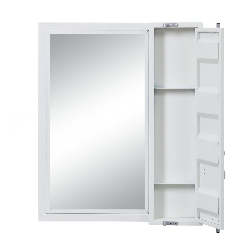 Cargo Finish Vanity Mirror, White